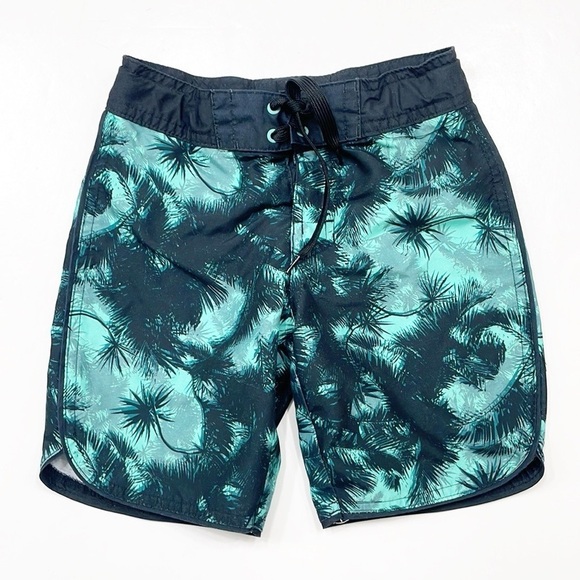 Art Class little boys palm tree print swim trunks - Picture 1 of 3